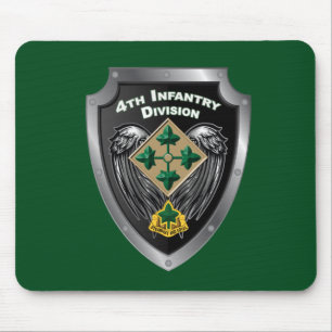 4th Infantry Division “Steadfast and Loyal” Gi Mouse Mat