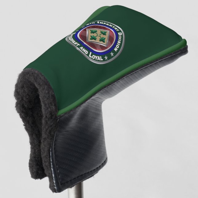 4th Infantry Division “Steadfast and Loyal” Golf Head Cover (3/4 Front)