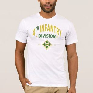 4th Infantry Division - United States Military T-Shirt