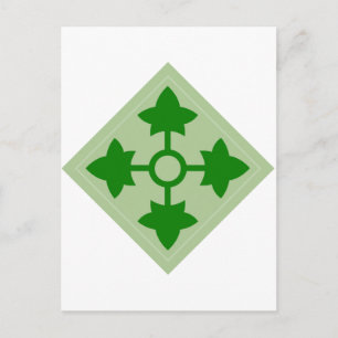 4th Infantry Postcard