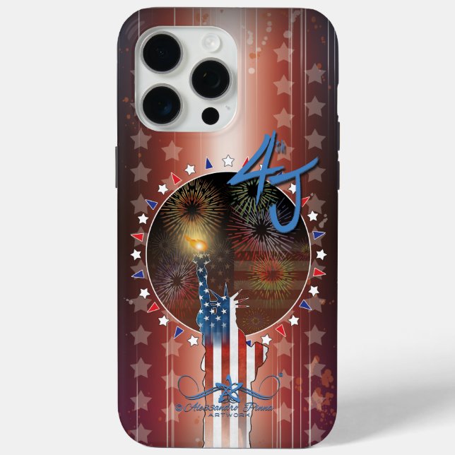 4th J Case-Mate iPhone Case (Back)