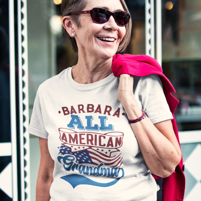 4th july All american grandma patriotic family T-Shirt (Creator Uploaded)
