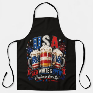 4th july america 250th apron