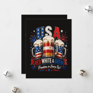 4th july america 250th holiday card