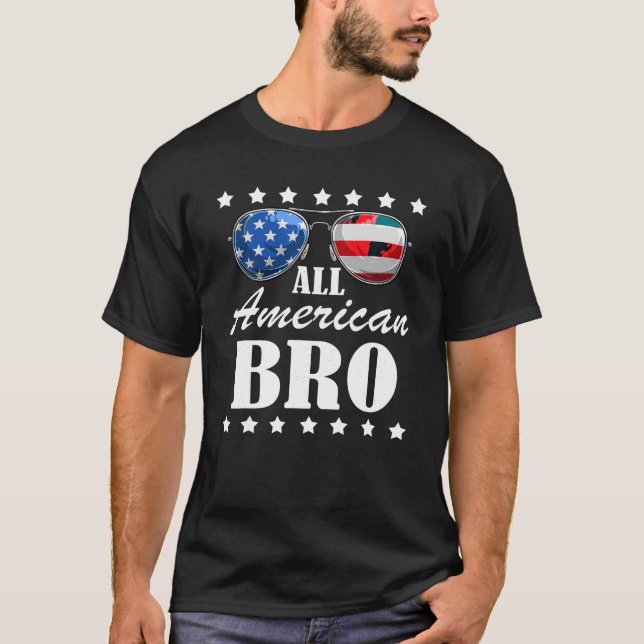 4th July America Independence Day Patriot USA Mens T-Shirt (Front)