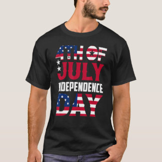 4th july apparel USA american flag 4th of july for T-Shirt