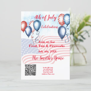4th July Celebration Invitation