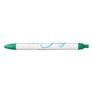 4th July independence day add name text custom Black Ink Pen