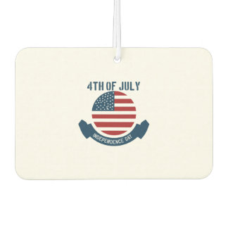 4th july Independence Day Car Air Freshener