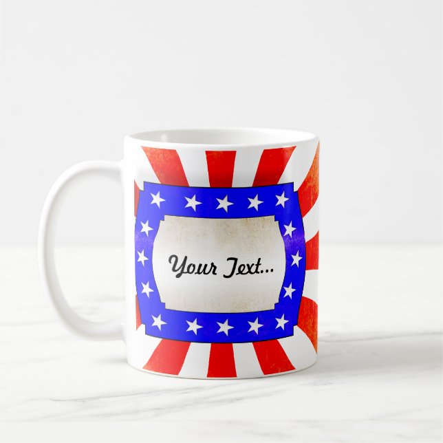 4th July Independence Day Coffee Mug (Left)