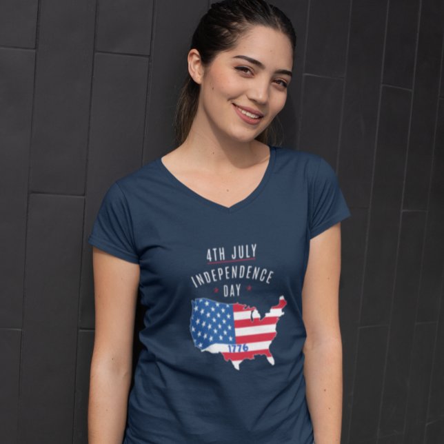 4th JULY-Independence Day Design T-Shirt (Creator Uploaded)