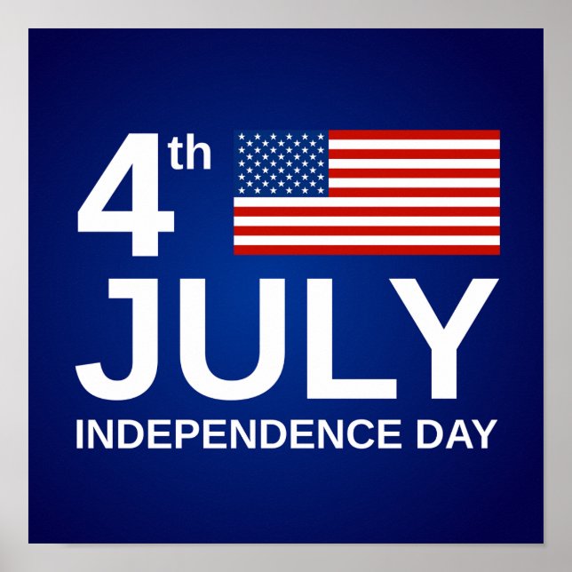 4th July/Independence Day Poster (Front)