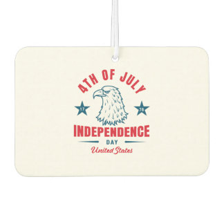 4th July Independence Day Shirt Fourth Of July Car Air Freshener
