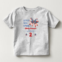 4th July Little miss America 2nd Birthyday
