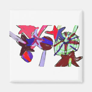 4th July Lollipops  Magnet