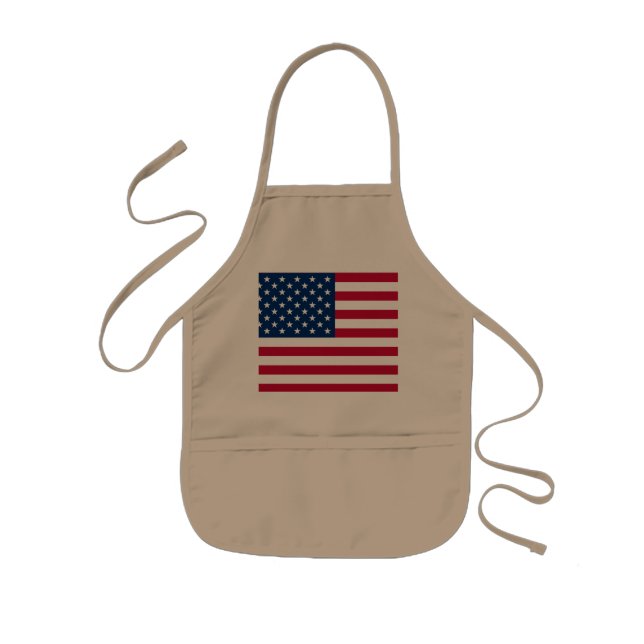 4TH JULY PATRIOT Kitchen Aprons (Front)