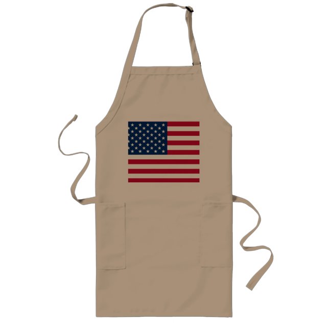 4TH JULY PATRIOT Kitchen GRILLOUT Aprons (Front)