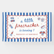 4th July Patriotic 1st Birthday Party