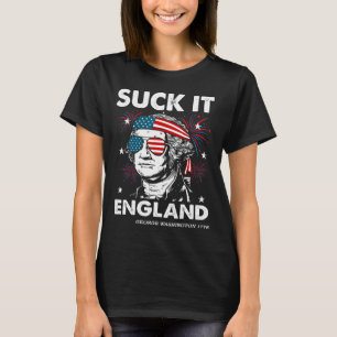 4th July Suck-it England Shirt Funny George-washin