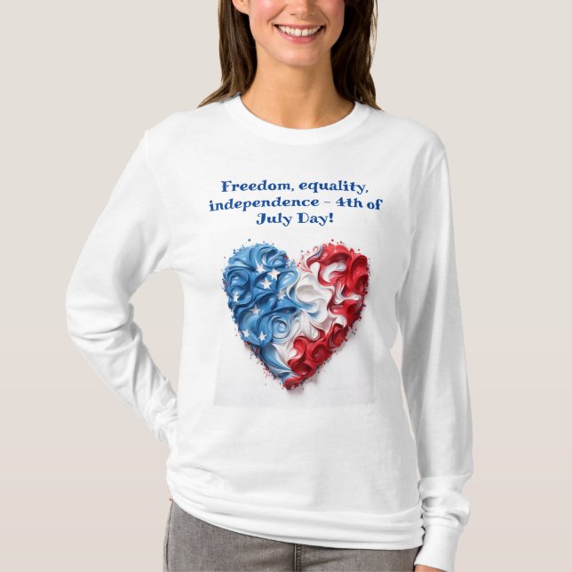 4th july t-shirt (Front)