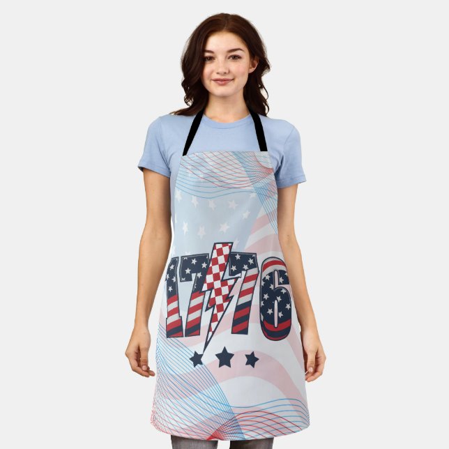 4th of July 1776 Apron (Worn)