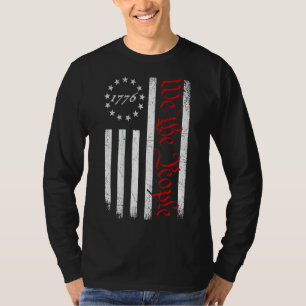 4th Of July 1776  For Men We The People American F T-Shirt