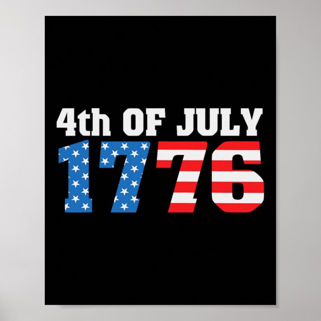 4th Of July 1776  Poster (Front)
