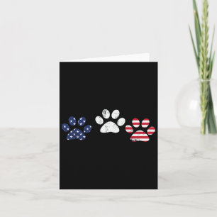 4th Of July 2021 Independence Day Red White Blue P Card