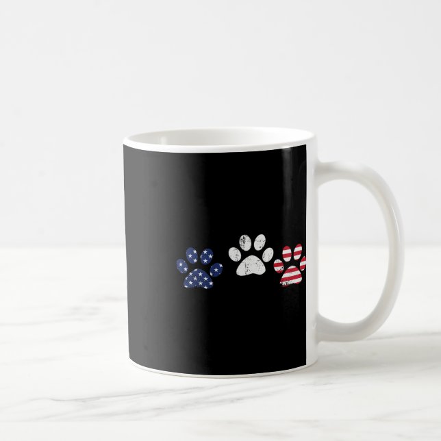 4th Of July 2021 Independence Day Red White Blue P Coffee Mug (Right)