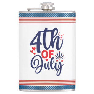 4th of July-68826 Hip Flask