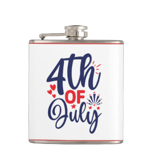 4th of July-68826 Hip Flask