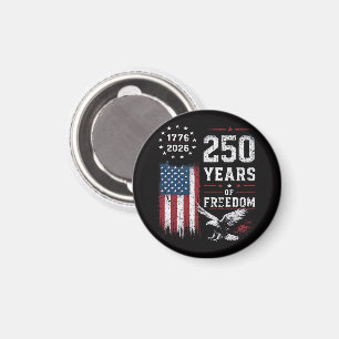 4th of July America US Flag Patriotic  Magnet