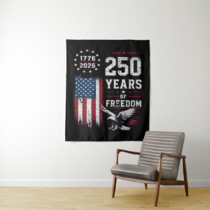 4th of July America US Flag Patriotic Tapestry