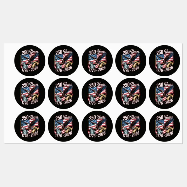 4th of July America US Patriotic Eagle (Sheet)