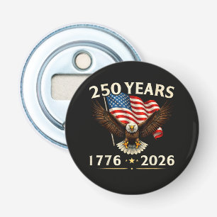 4th of July America US Patriotic Eagle  Bottle Opener