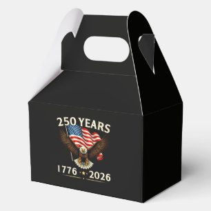 4th of July America US Patriotic Eagle Favour Box