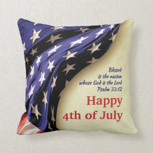 4TH OF JULY American Cushion