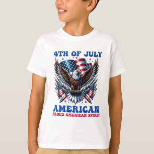 4th Of July American Eagle Sublimation-61001 T-Shirt