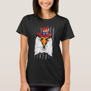 4th Of July American Flag Patriotic Eagle Usa 5 T-Shirt