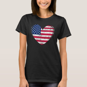 4th Of July American Flag Patriotic Men Women Boys T-Shirt
