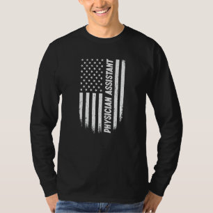 4th Of July American Flag Physician Assistant T-Shirt