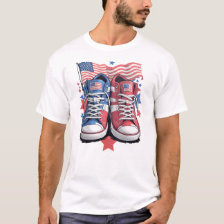 4th of July American Sneakers design