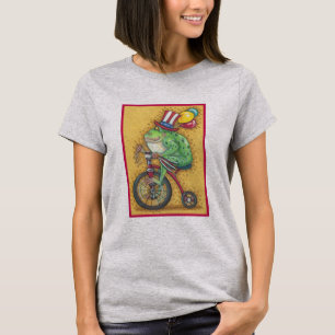 4TH OF JULY AMERICANA FROG T-SHIRT Patriotic