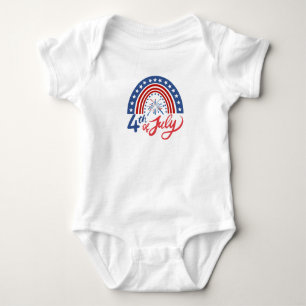 4th of July Baby Bodysuit