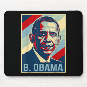 4th Of July Barack Obama Is My President Patriotic Mouse Mat
