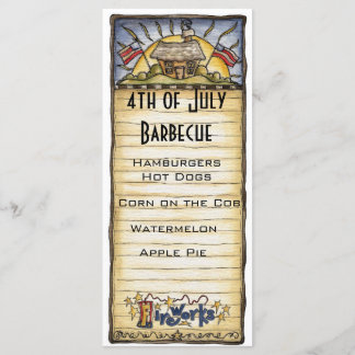 4th of July barbecue menu
