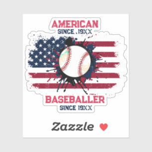 4th of July Baseball USA Independence Day Gift
