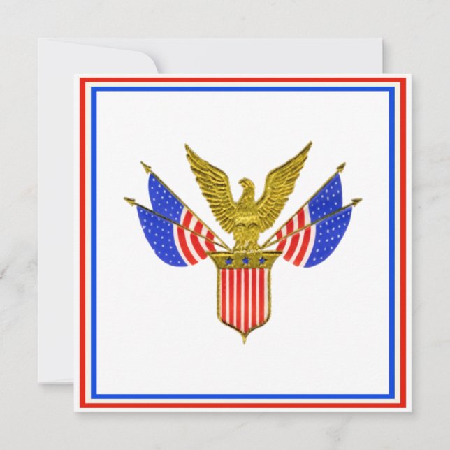 4th Of July BBQ Invitation (Front)