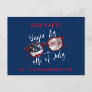 4th of July BBQ Party Invitation
