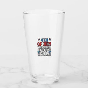 4th of July Beer Vintage Patriotic Shirt Design_1 Glass